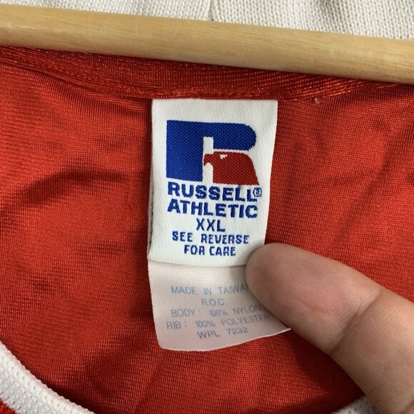 Vintage Russell Athletic Jersey Mens XXL St. John's University Basketball Red - Picture 5 of 9